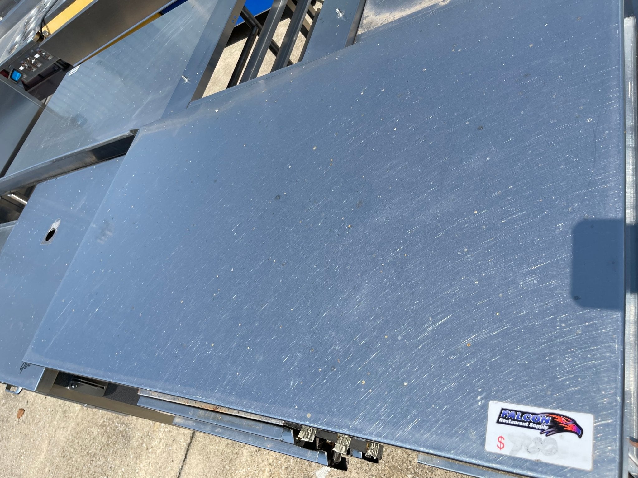 Used 48" Stainless Steel Work Station With Drawers - SS123 - Falcon Restaurant Supply - 3