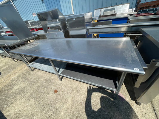 96" Stainless Steel Table - JS - SS125