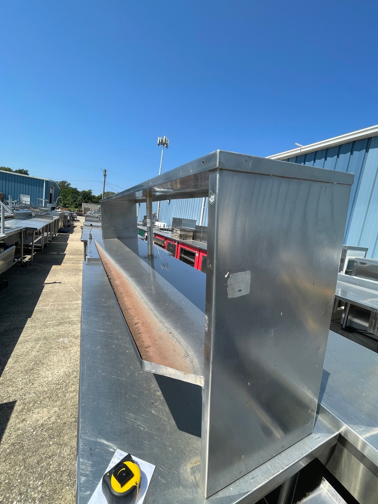 Used 91" Stainless Steel Shelves - SS126