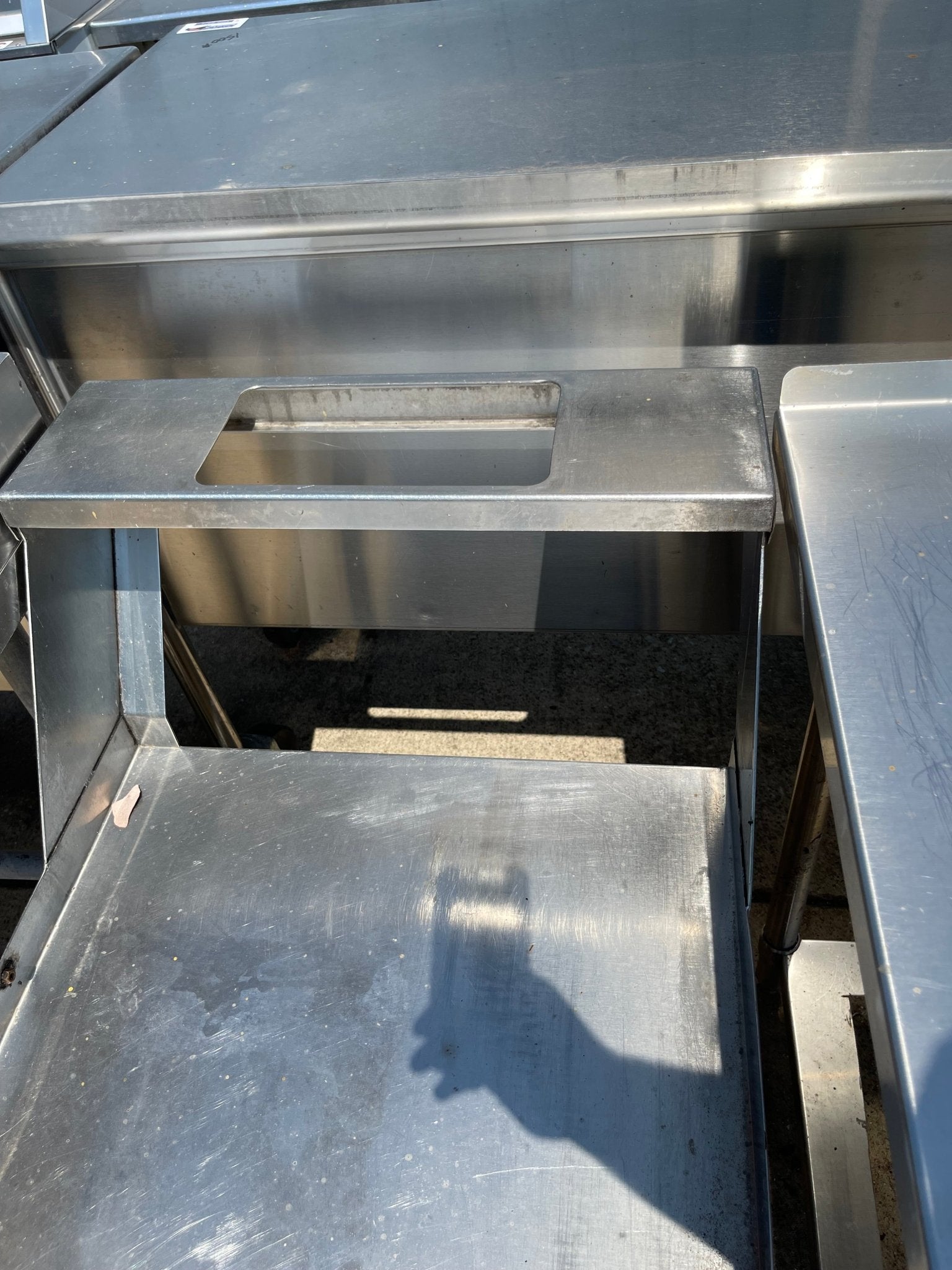 Used Stainless Steel Equipment Stand Cart - SS133 - Falcon Restaurant Supply - 3