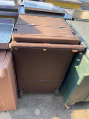 Used Carlisle 125lb Mobile Ice Bin Caddy - SS137