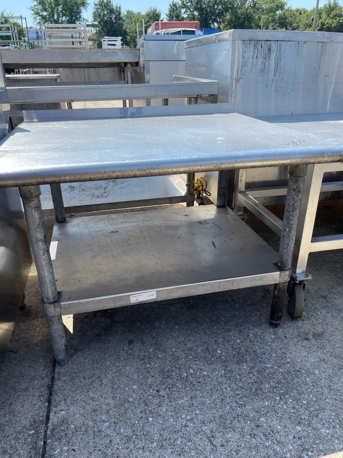 36" Stainless Steel Equipment Stand - SS156