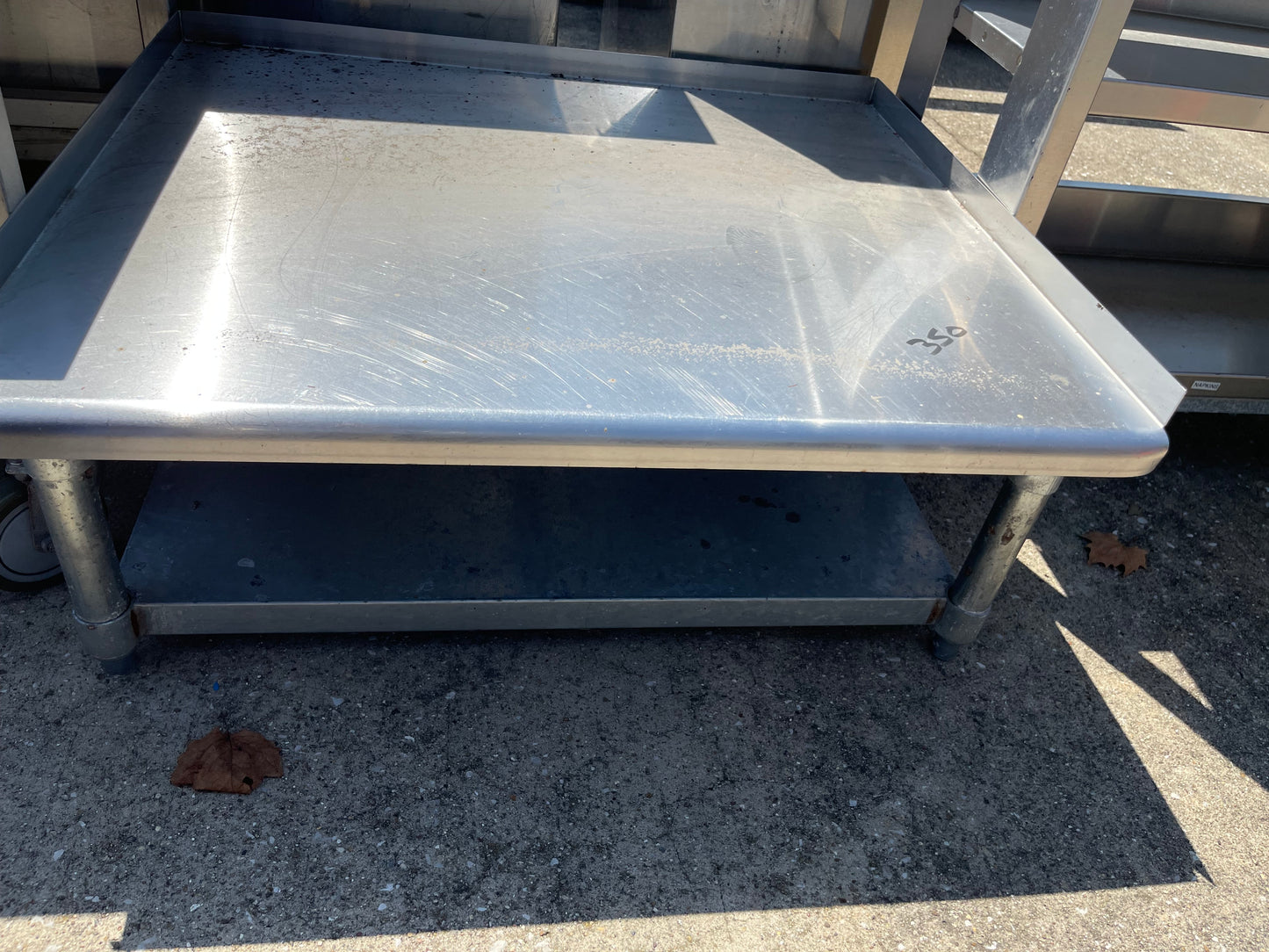 36" Stainless Steel Equipment Stand - SS158