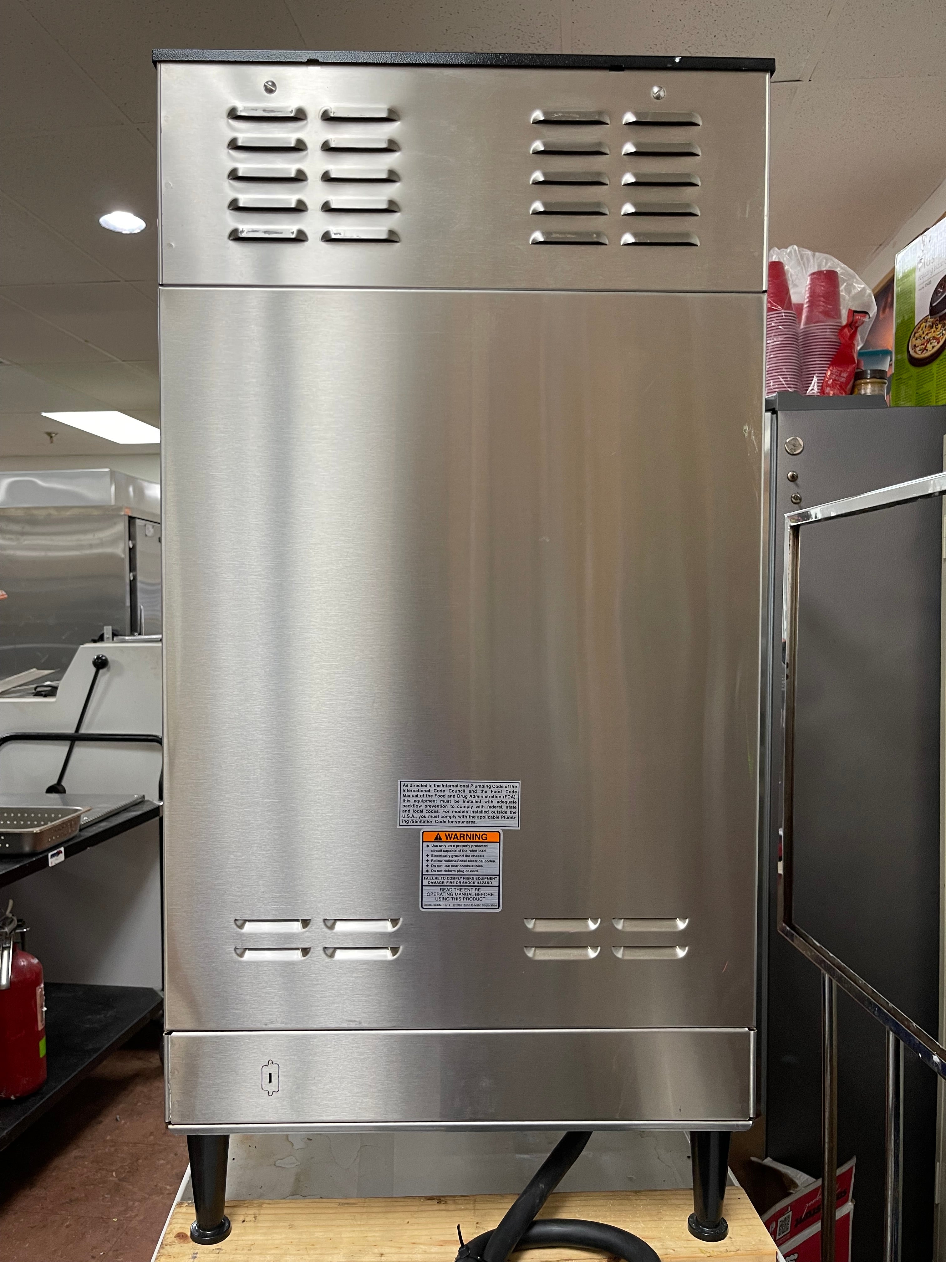 Used Bunn 33500.0013 DUAL SH DBC® BrewWISE® Dual Soft Heat® Coffee Brewer Machine 220V