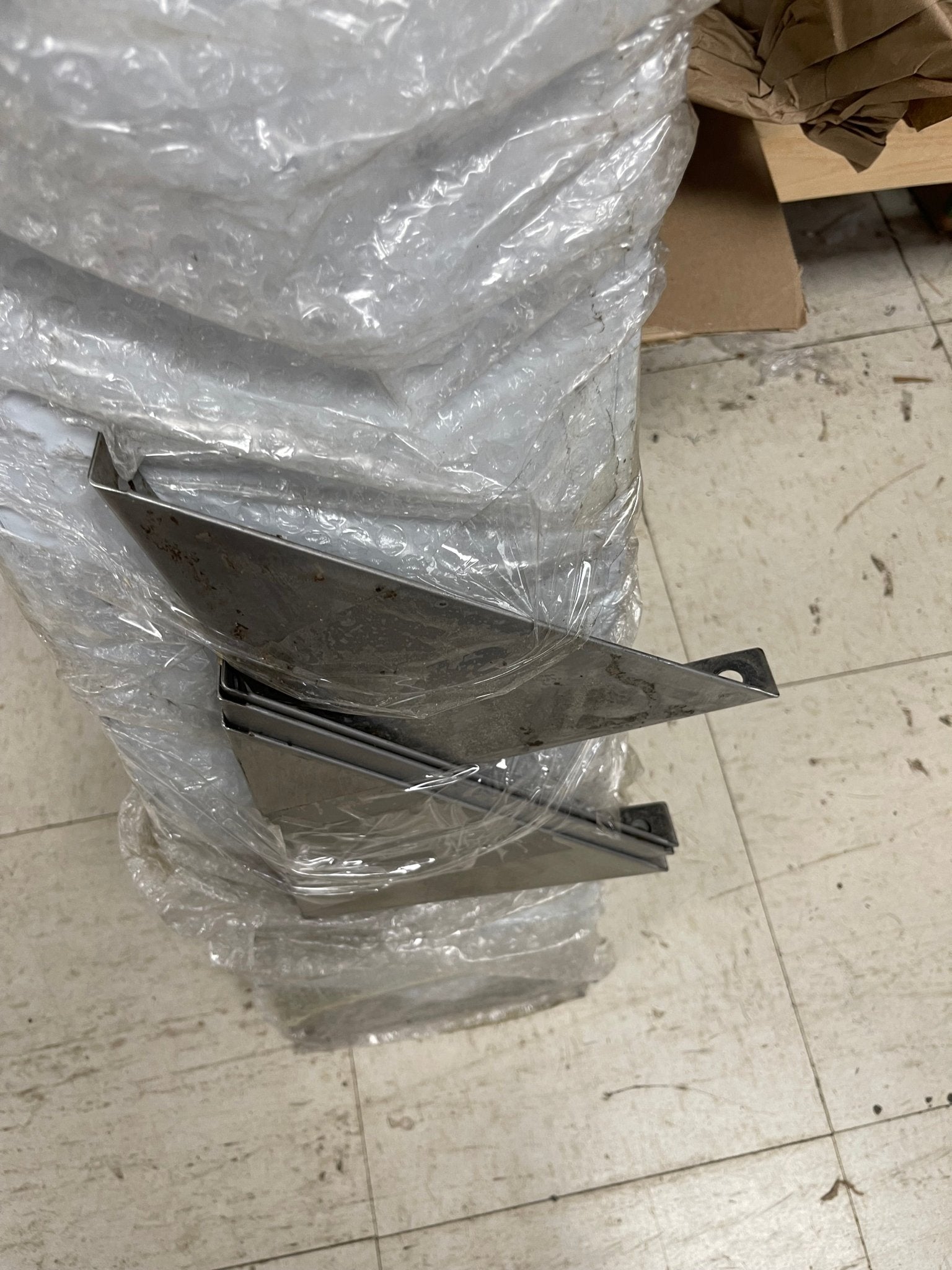 New 78" Stainless Steel Concession Food Tray Buffet Shelf - Falcon Restaurant Supply - 3