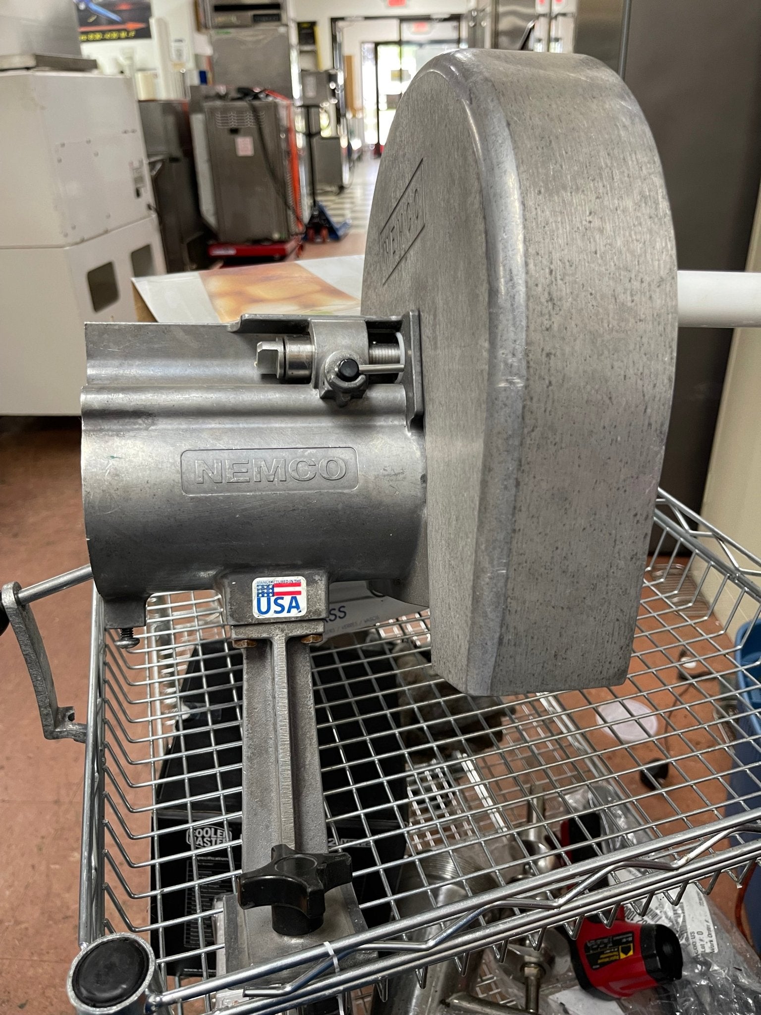 Used Nemco 55200AN Stainless Steel Manual Food Slicer