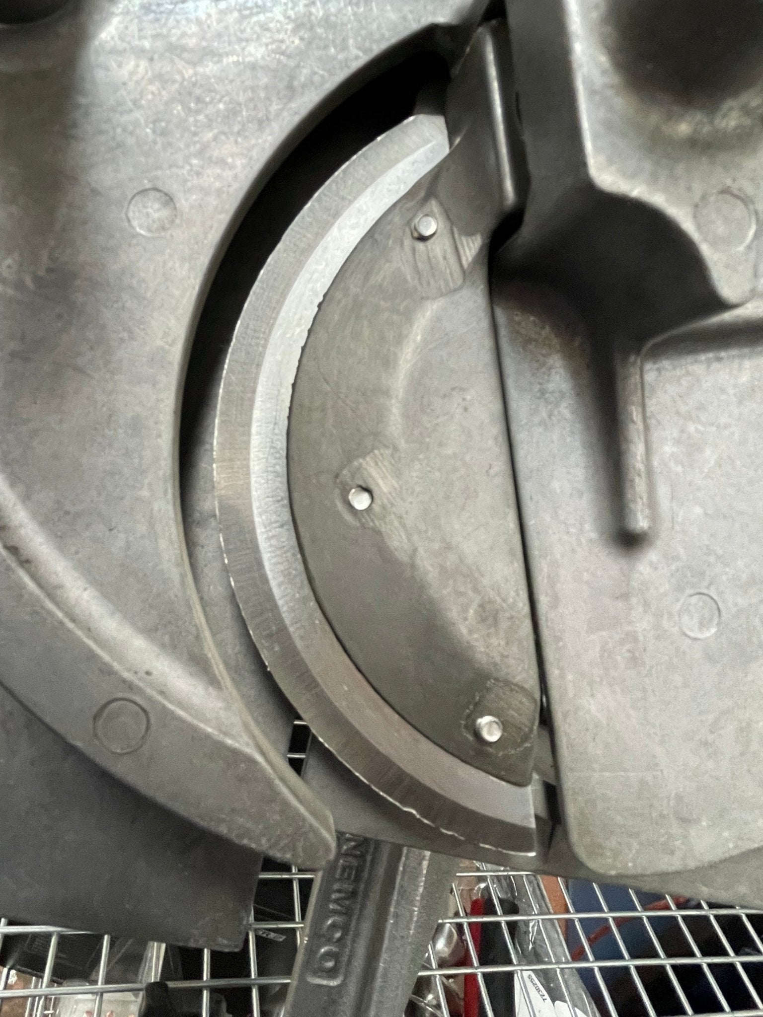 Used Nemco 55200AN Stainless Steel Manual Food Slicer - Falcon Restaurant Supply - 7