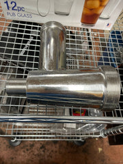 Used Commercial Meat Grinder Housing Assembly with Bushing - Falcon Restaurant Supply - 1