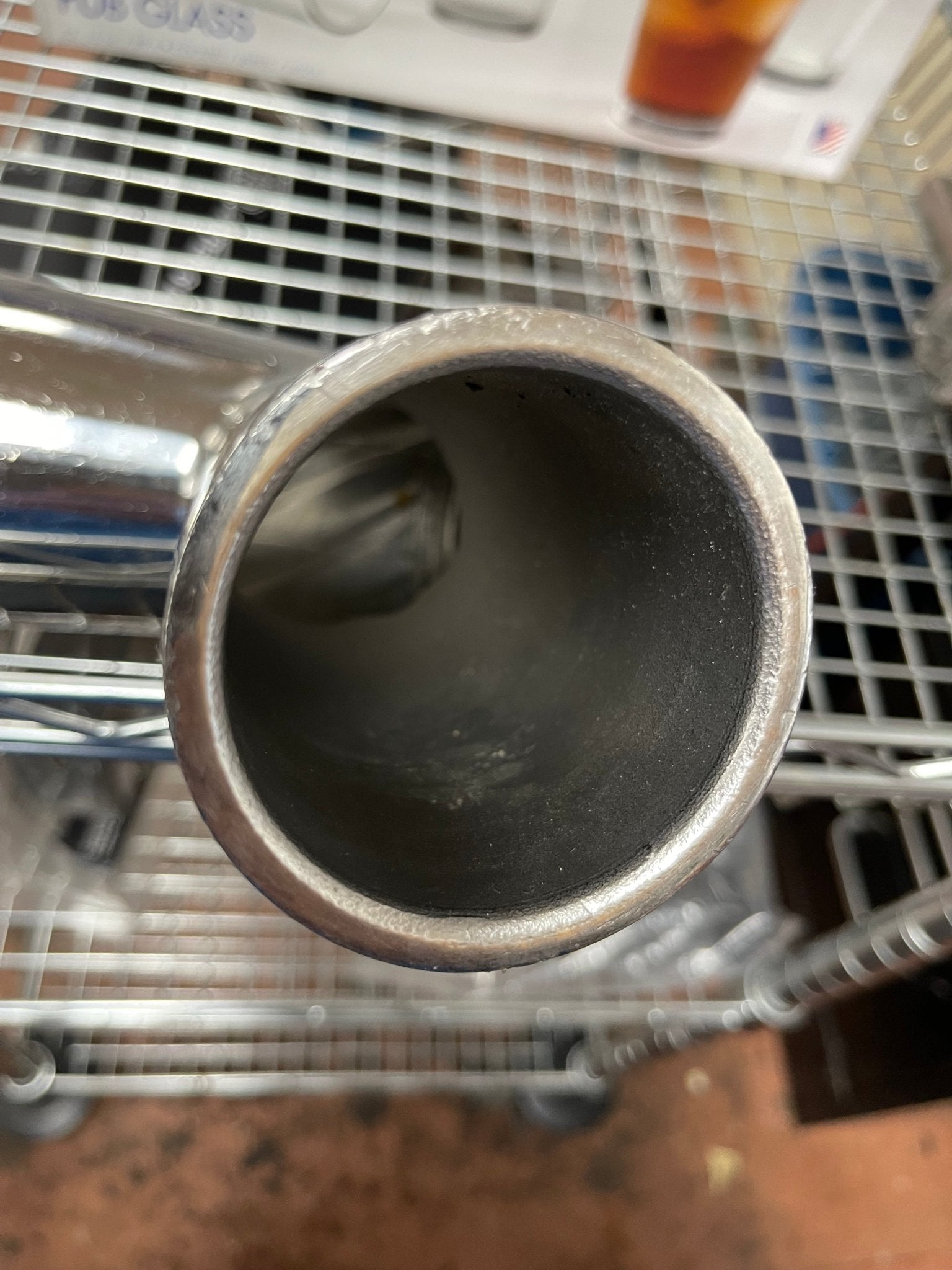 Used Commercial Meat Grinder Housing Assembly with Bushing - Falcon Restaurant Supply - 6