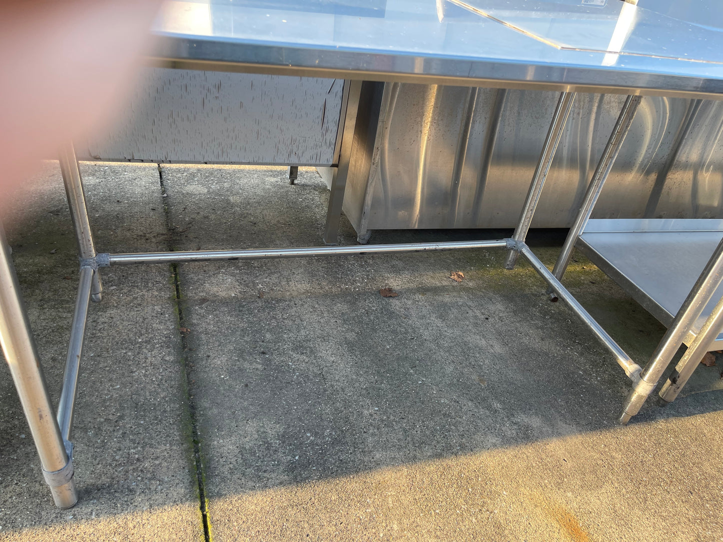 Used 60" John Boos Stainless Steel Table - SS162