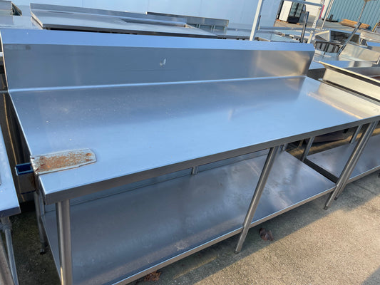 84" Stainless Steel Table - SS163