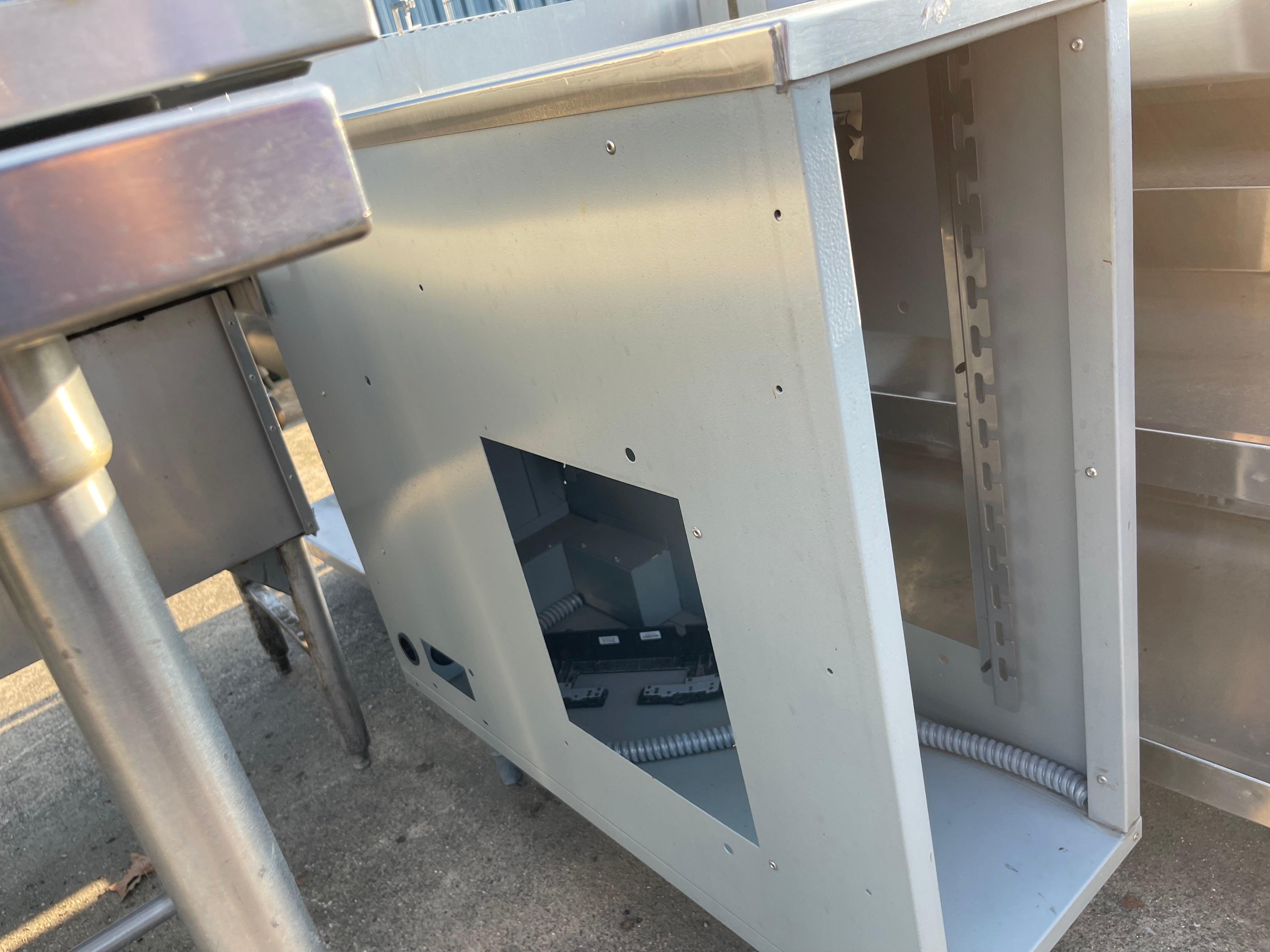 Used 12" Stainless Steel Storage Cabinet - SS180