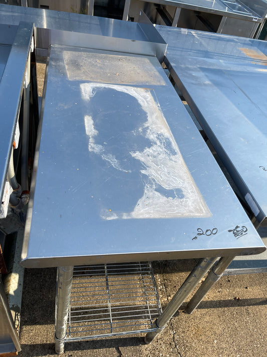 Used 49" Stainless Steel Table - SS182