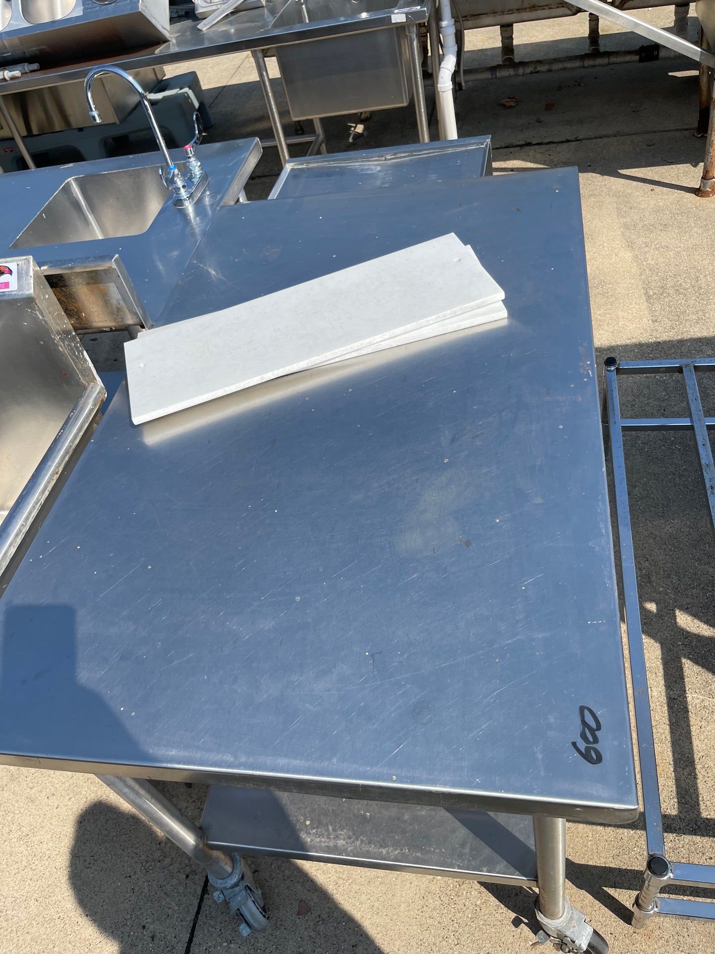 Used 48" Stainless Steel Table - SS184