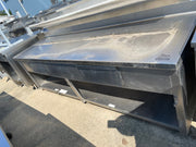 Used 96" Stainless Steel Counter - SS188 - Falcon Restaurant Supply - 1