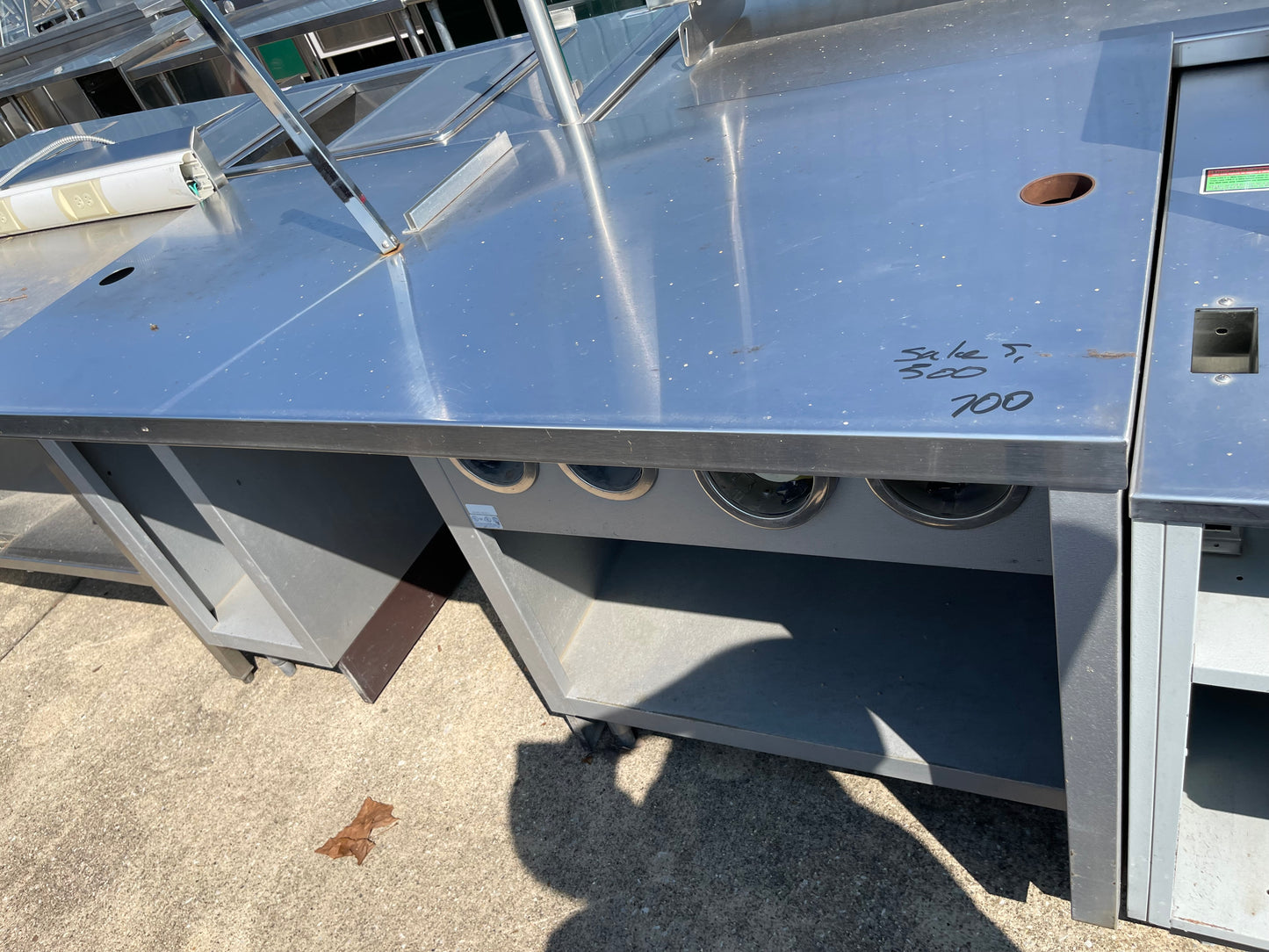 Used 72" Stainless Steel Drink Station - SS190