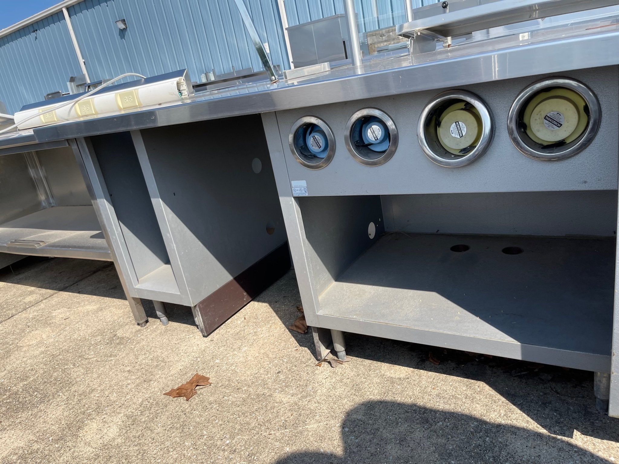 Used 72" Stainless Steel Drink Station - SS190 - Falcon Restaurant Supply - 2