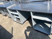 Used 73" Stainless Steel Work Station Counter - SS192 - Falcon Restaurant Supply - 1