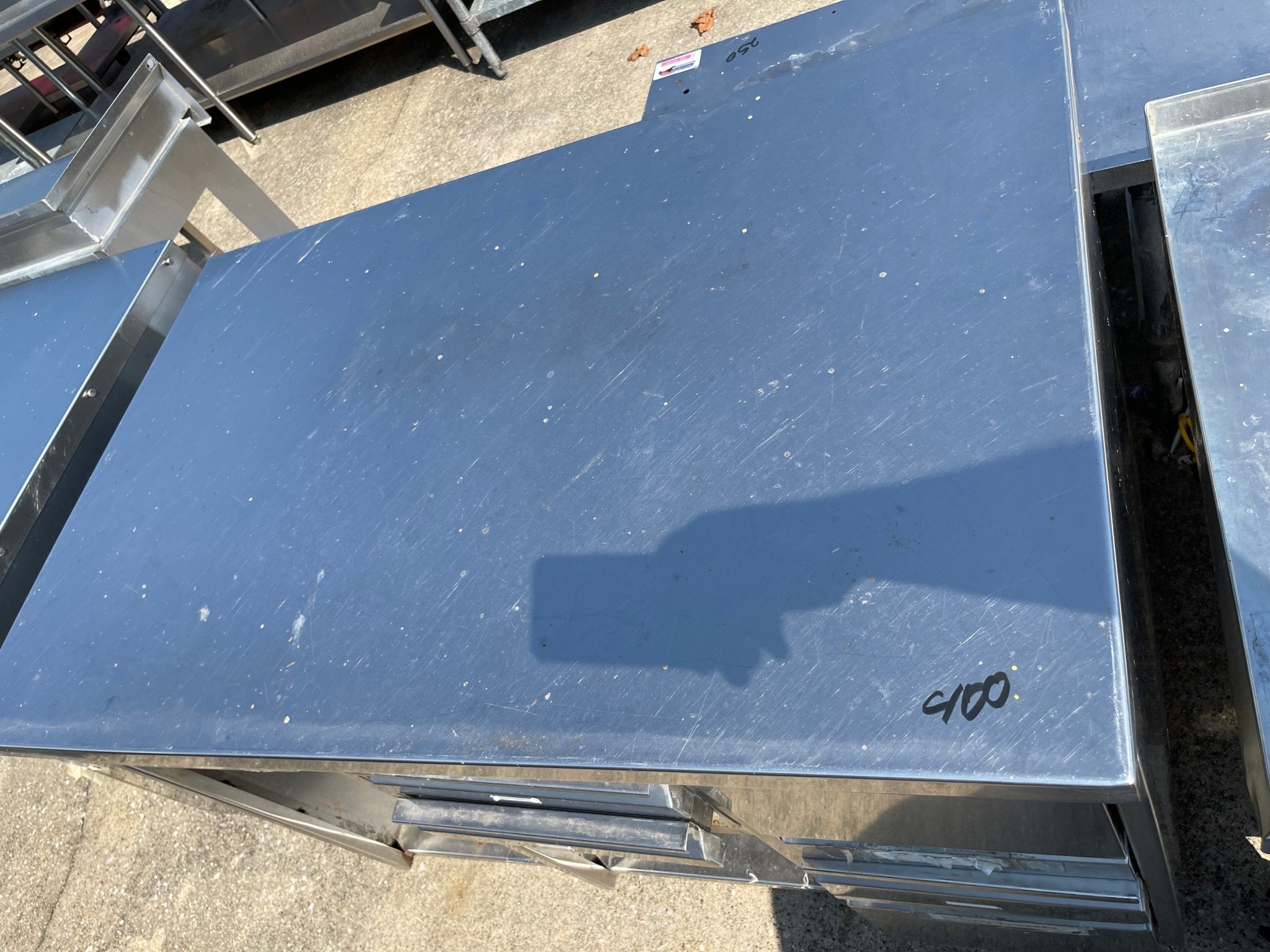 Used 48" Stainless Steel Work Station - SS194 - Falcon Restaurant Supply - 3