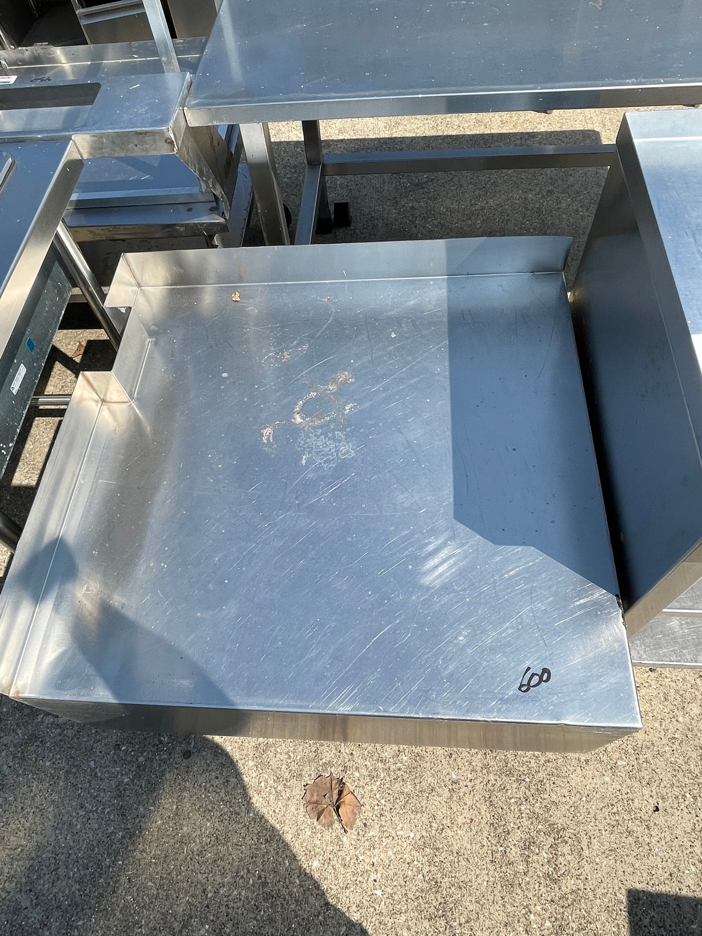 Used 38" Stainless Steel Equipment Cart - SS197