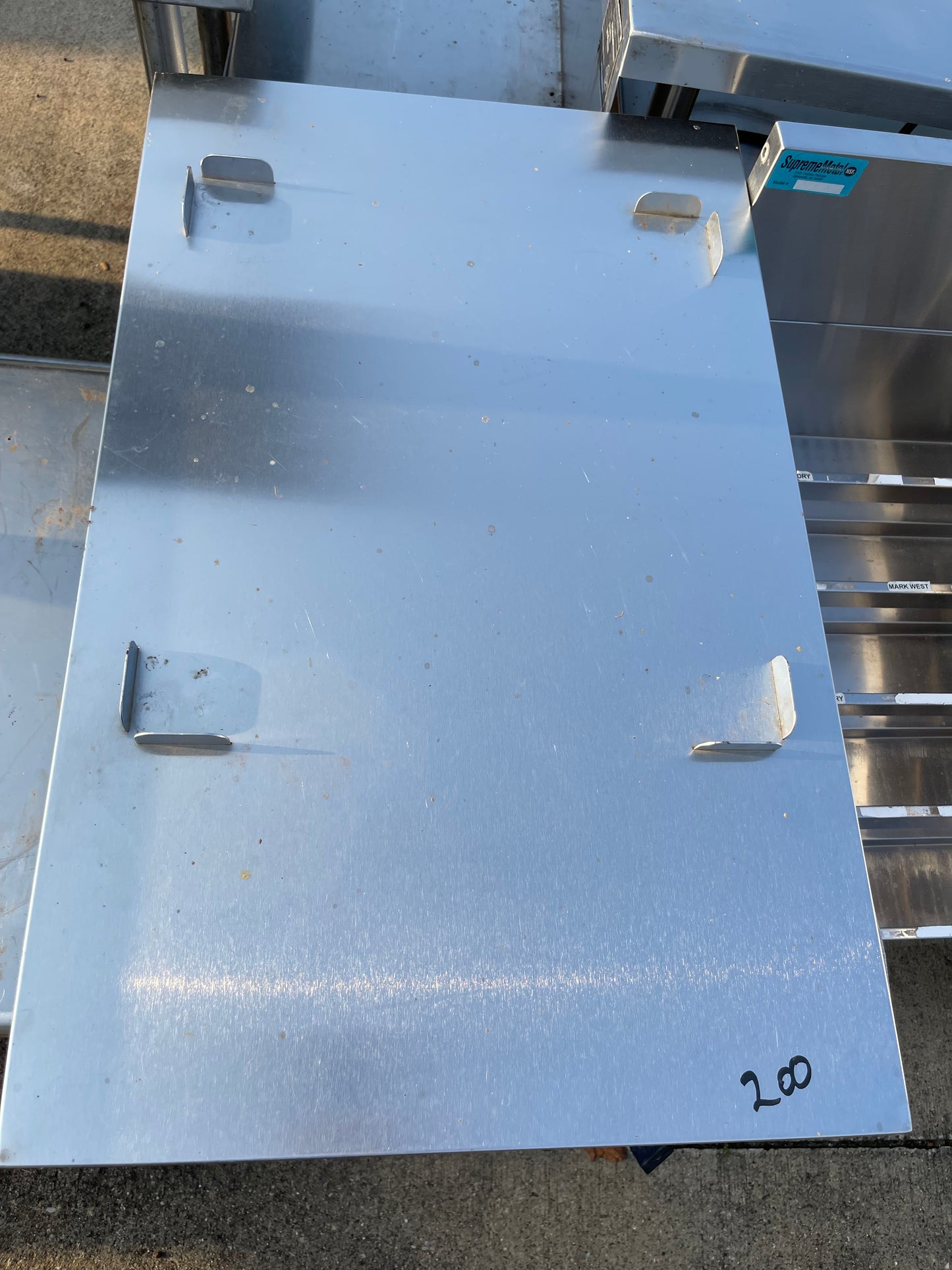 Used 20" Stainless Steel Equipment Stand - SS221