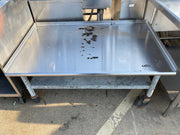 Used 48" Stainless Steel Equipment Stand - SS228 - Falcon Restaurant Supply - 1