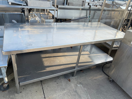 Used 84" Stainless Steel Table - SS229