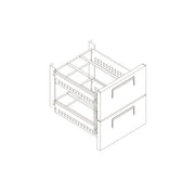 New Atosa MPF8205227001 Drawer Cartridge for MPF8203GR (Middle Door) - Falcon Restaurant Supply - 1