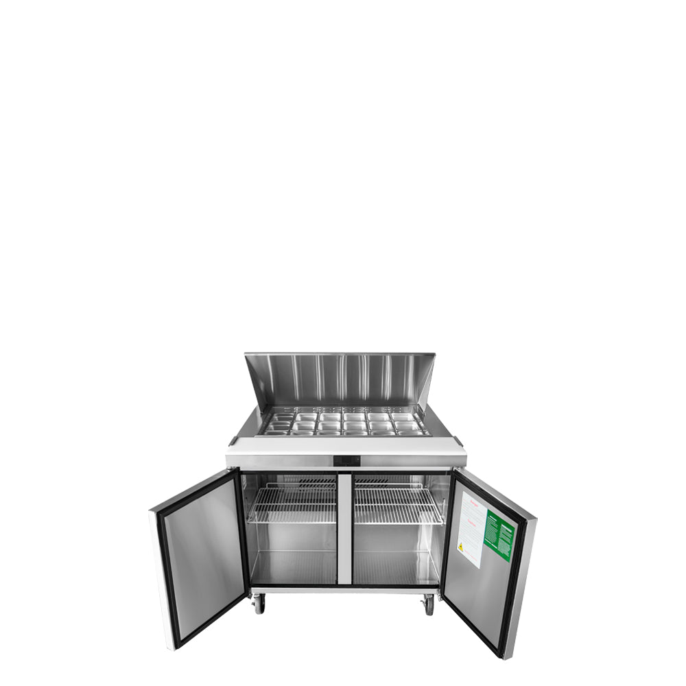 New Atosa MSF8306GR — 48″ Refrigerated Mega Top Sandwich Prep. Table 115V