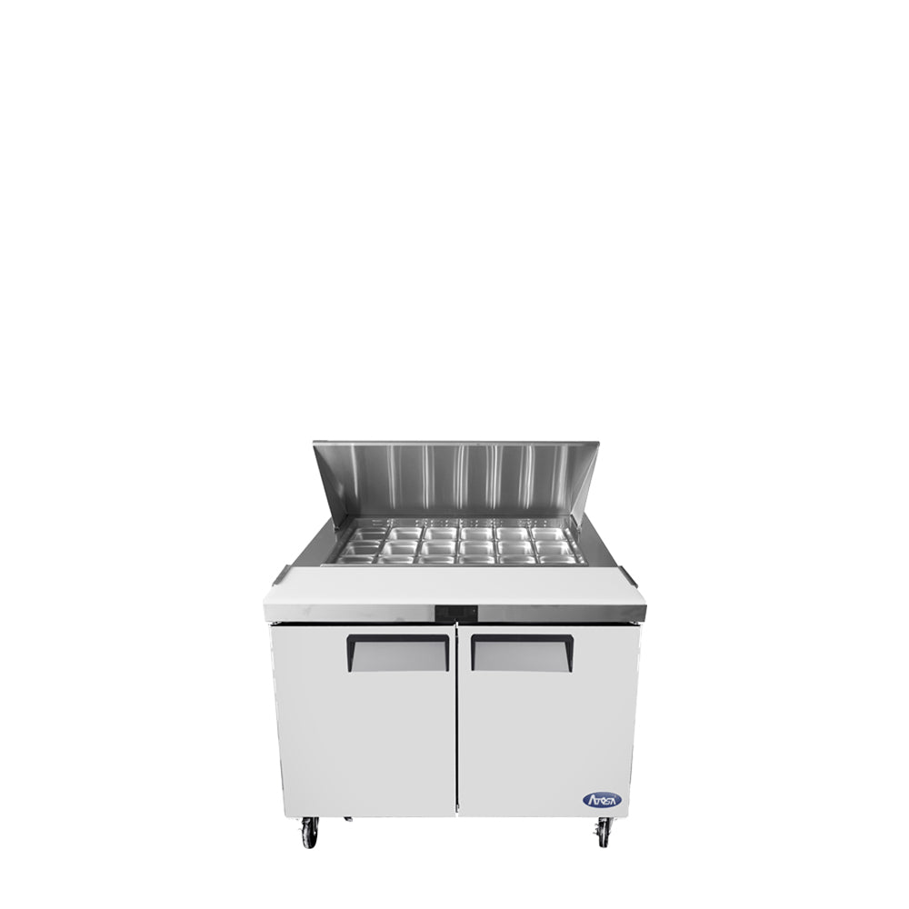 New Atosa MSF8306GR — 48″ Refrigerated Mega Top Sandwich Prep. Table 115V