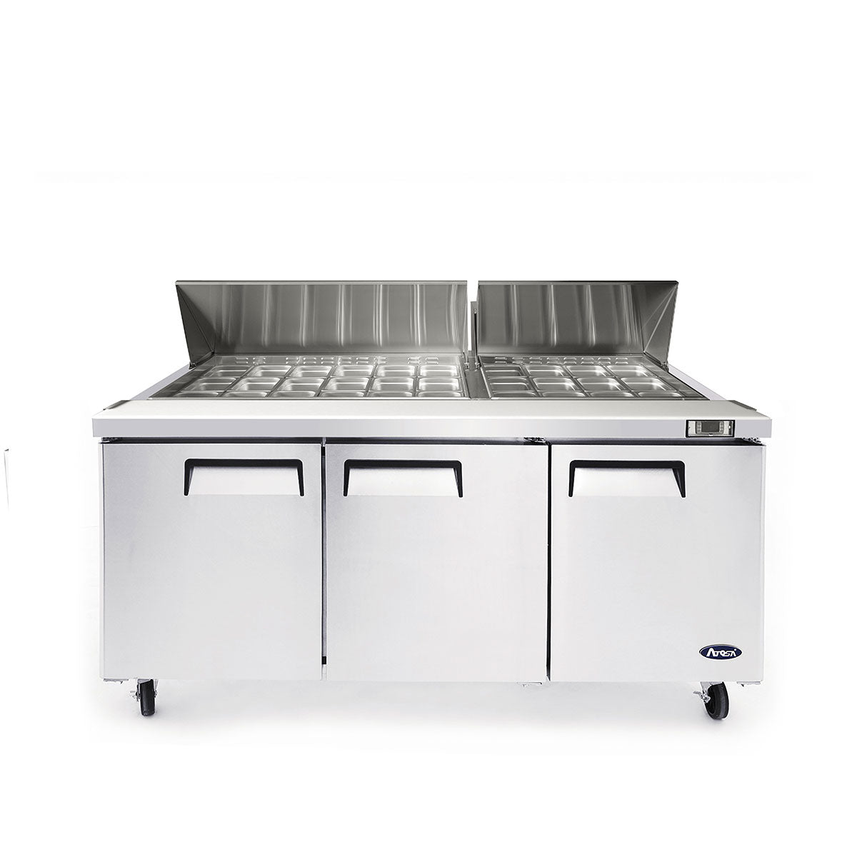 New Atosa MSF8308GR — 72″ Refrigerated Mega Top Sandwich Prep. Table 115V