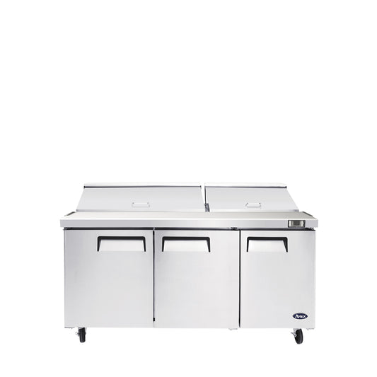 New Atosa MSF8308GR — 72″ Refrigerated Mega Top Sandwich Prep. Table 115V