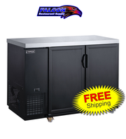 New Dukers DBB48-M2 2-Door Bar and Beverage Cooler (Solid Doors)