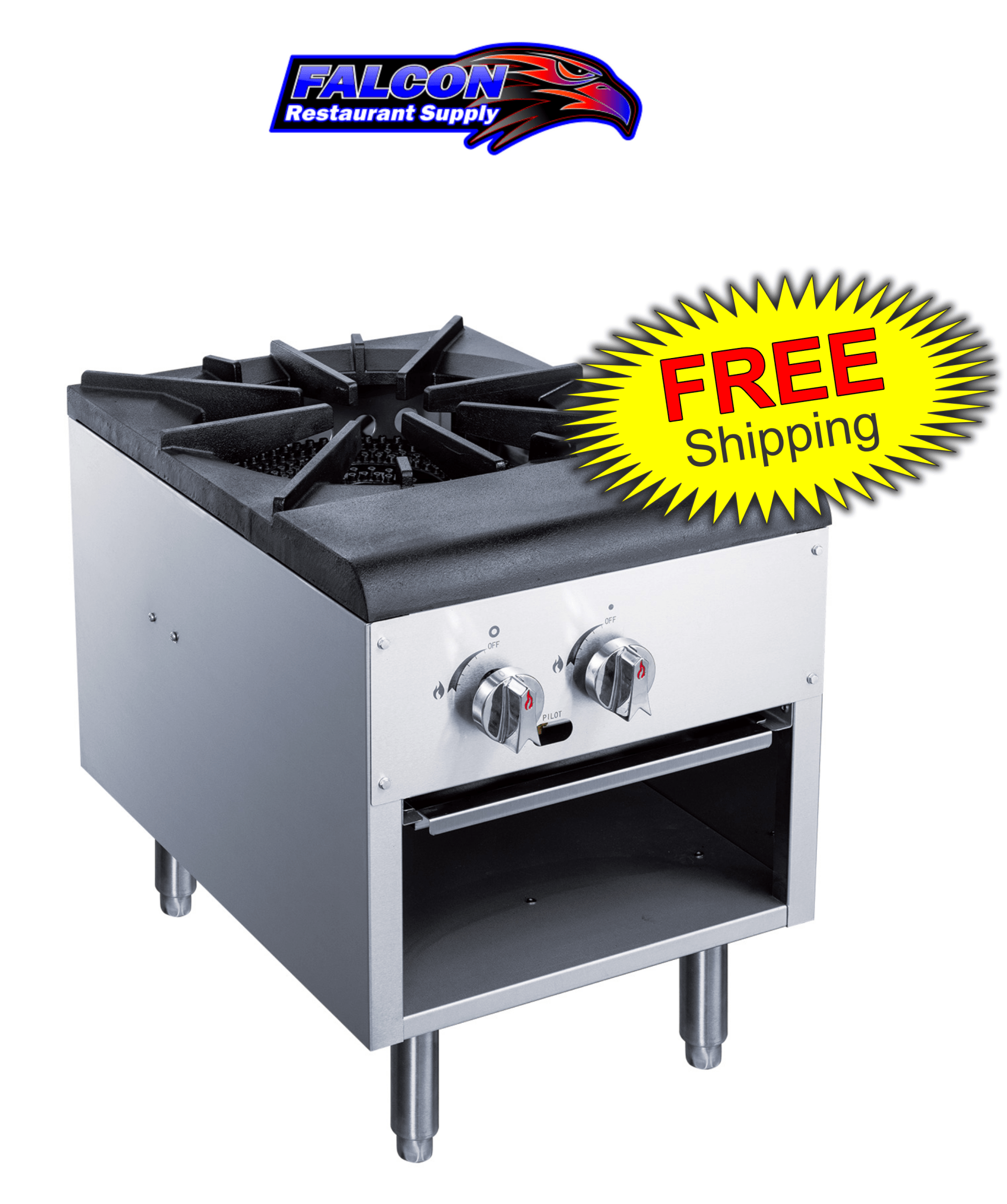 New Dukers DCSPA1 Stock Pot Range - Falcon Restaurant Supply - 1