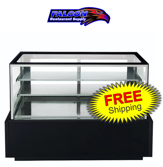 Dukers DDM72R – Straight Glass 72″ Cake Showcase