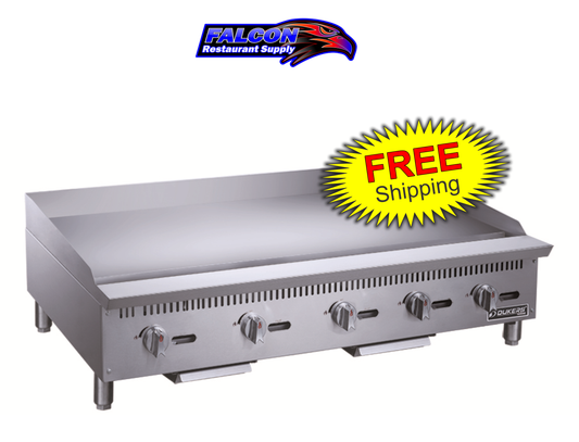 New Dukers DCGM60 60 in. W Flat Top Griddle with 5 Burners