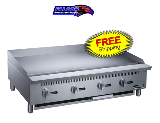 New Dukers DCGMA48 48 in. W Flat Top Griddle with 4 Burners