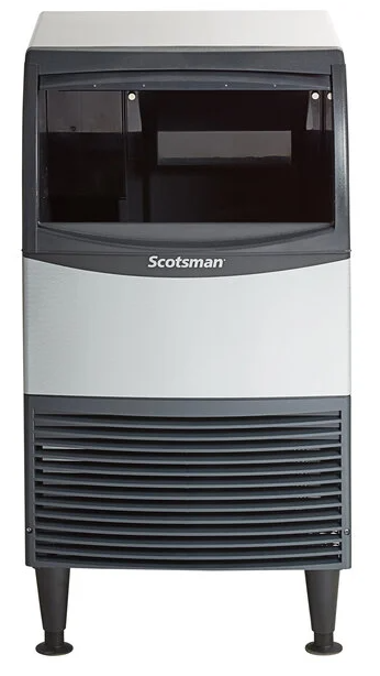 New Scotsman UF2020 20" Air Cooled Undercounter Flake Ice Machine - 216lb. - 57lb bin storage capacity