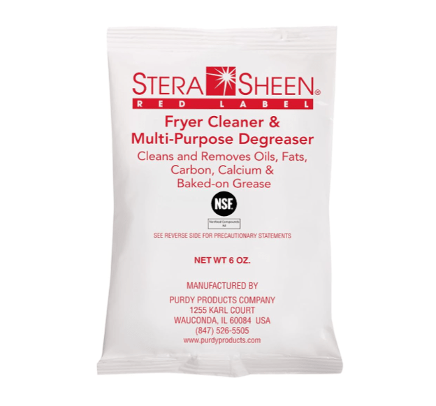 New Stera Sheen - Red Label Fryer Cleaner and Degreaser - Cleaning Pow ...