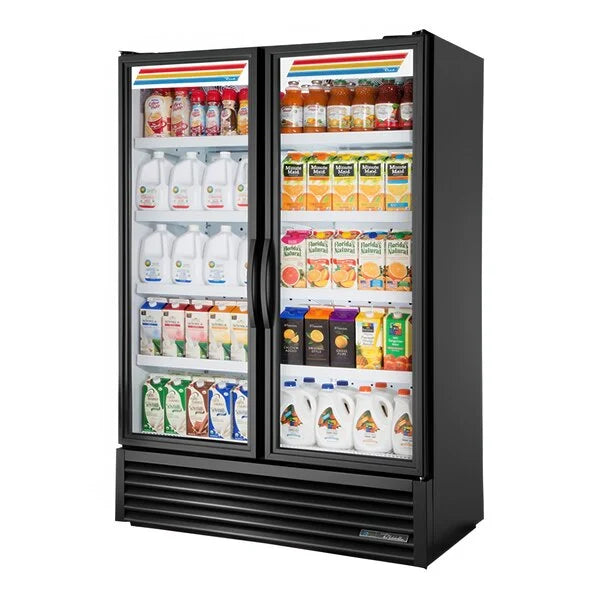 True FLM-54~TSL01 54" Full-Length Merchandiser 2-Section 49 cu ft