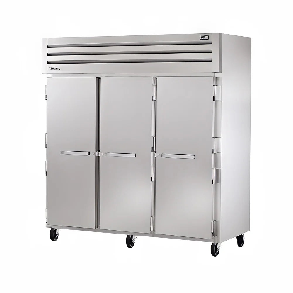 True STA3F-3S-HC 78" Solid Doors 3-Section Freezer