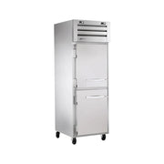 True STG1DT-2HS-HC 27" Half Solid Doors 1-Section Dual Temp Refrigerator/Freezer