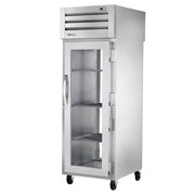 True STG1RPT-1G-1G-HC 27" Glass Door 1-Section Pass-Thru Refrigerator