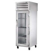True STG1RPT-1G-1S-HC 27" Glass Door 1-Section Pass-Thru Refrigerator