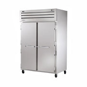 True STG2DT-2S-HC 54" Solid Doors 2-Section Dual Temp Refrigerator/Freezer
