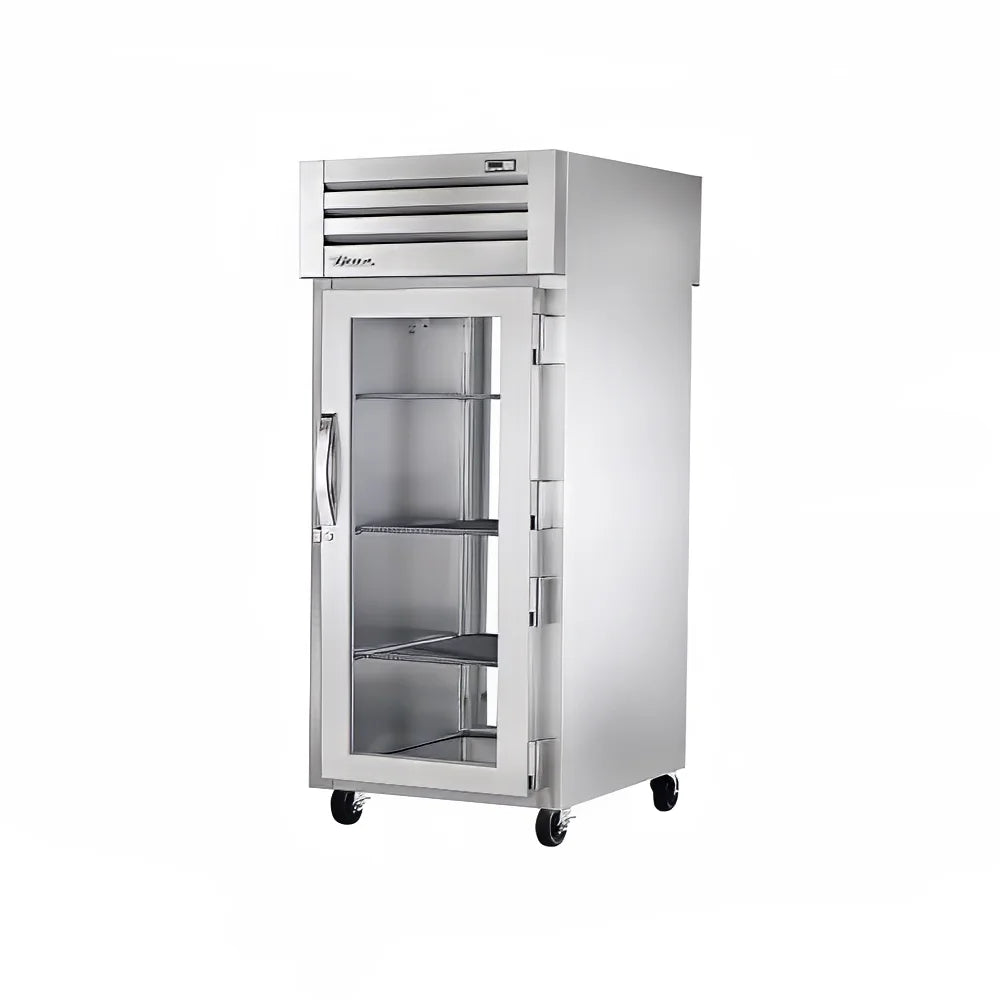 True STR1RPT-1G-1G-HC 27" Glass Door 1-Section Pass-Thru Refrigerator
