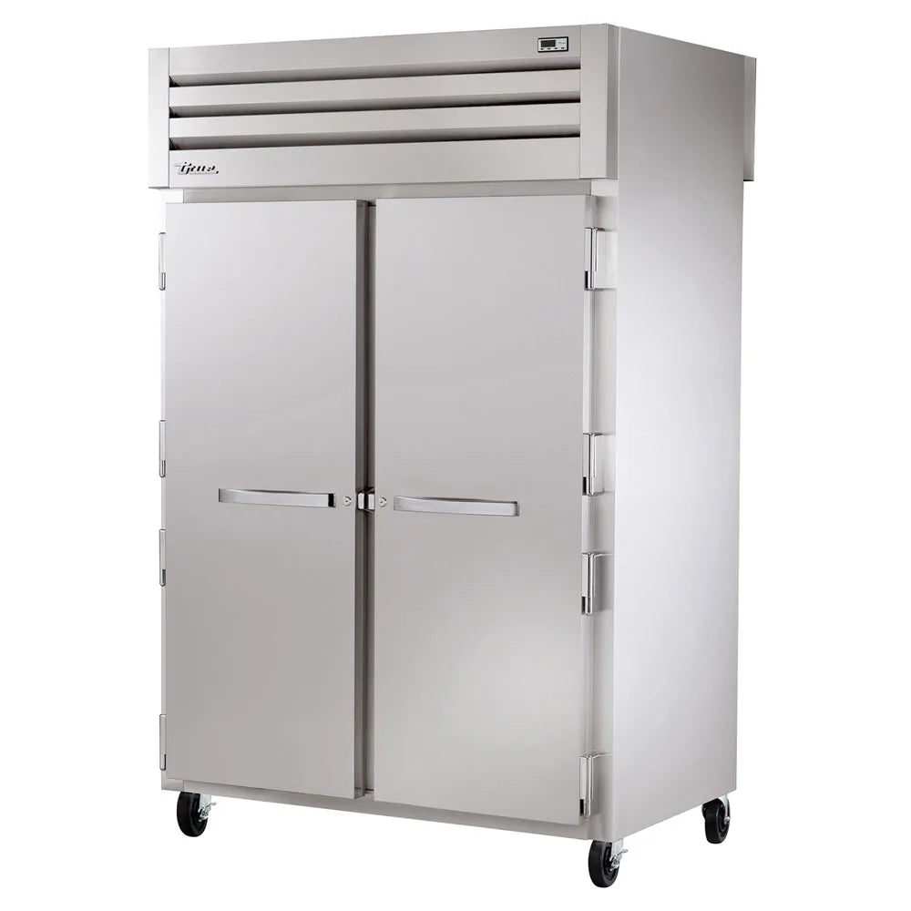 True STR2F-2S-HC 54" Solid Doors 2-Section Freezer