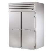 True STR2FRI-2S-HC 54" Solid Doors 2-Section Roll-In Freezer