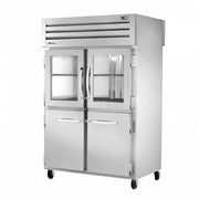 True STR2RPT-2HG/2HS-2S-HC 54" 2-Section Pass-Thru Refrigerator
