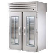 True STR2RRI-2G-HC 54" Glass Doors 2-Section Roll-In Refrigerator